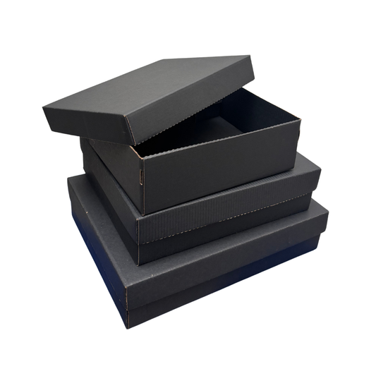 Caja camisera baja negra
