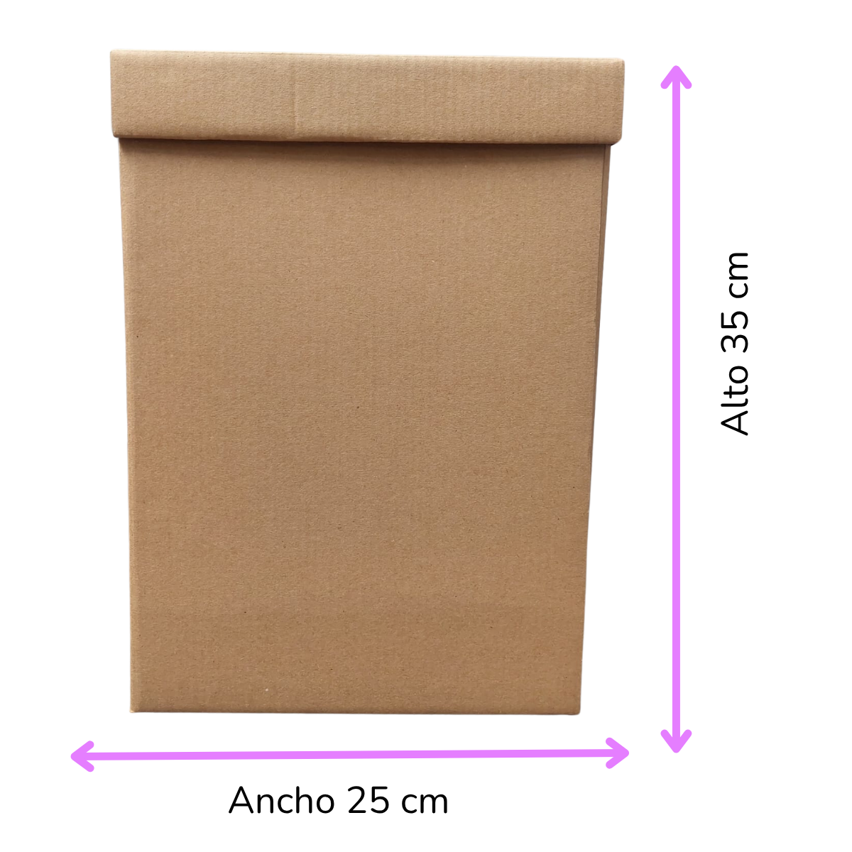 Caja cubo alto jumbo