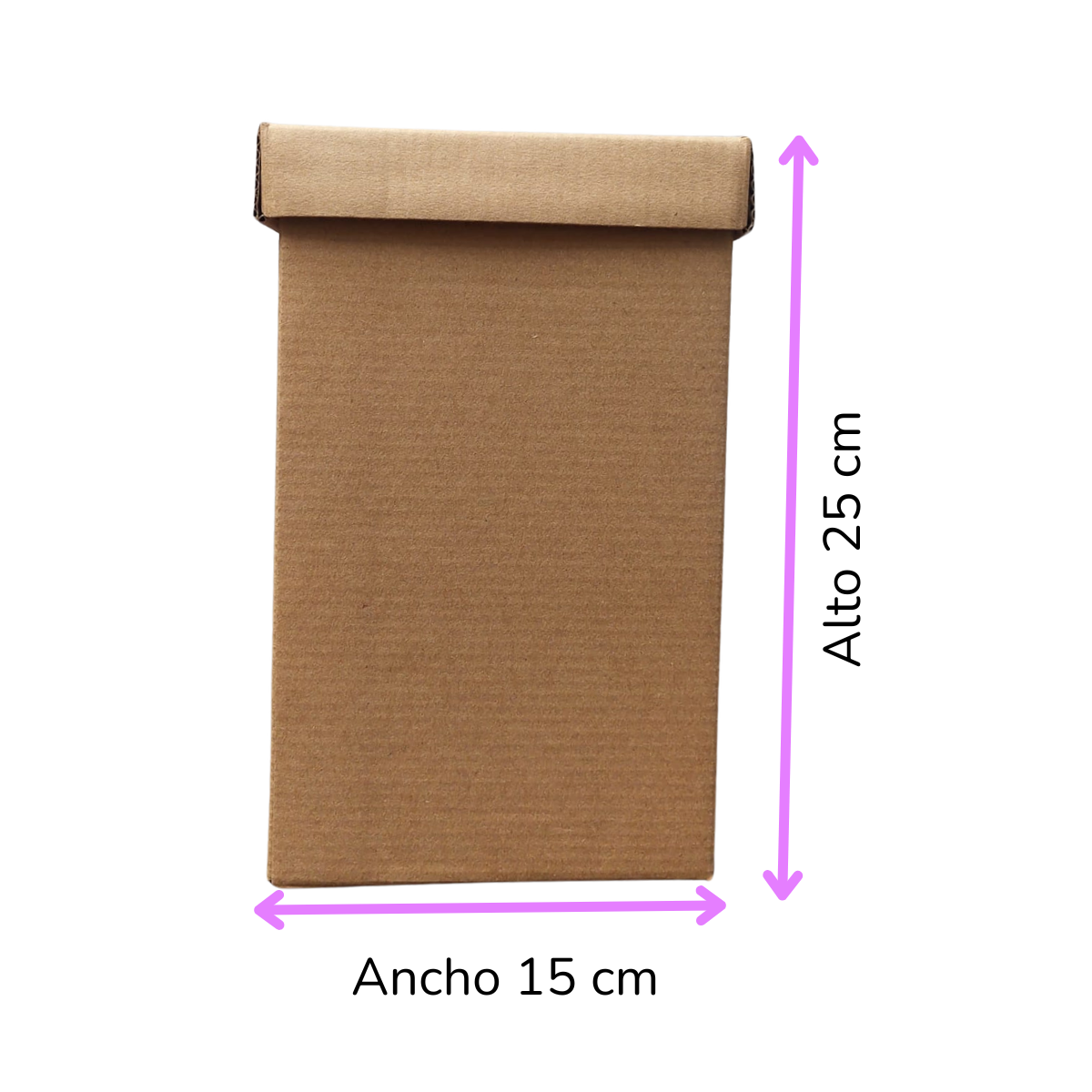 Caja cubo alto mediana