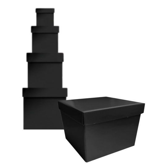 Caja cubo negro