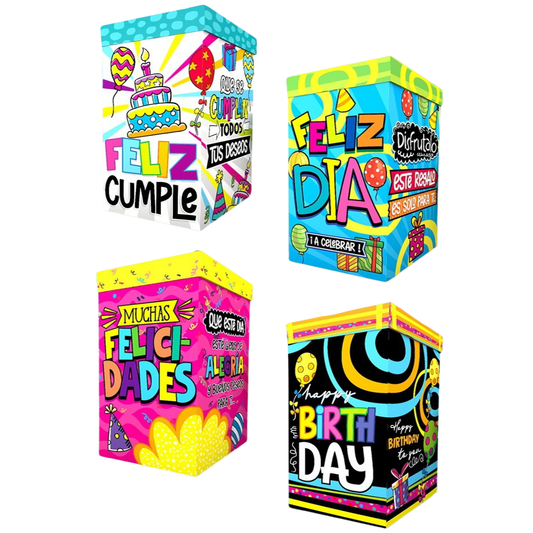 Caja Torre Cumpleaños