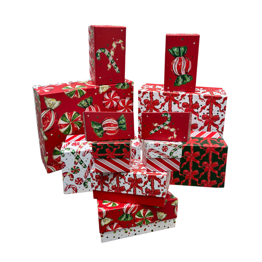 Set Cajas Rígidas Navideñas